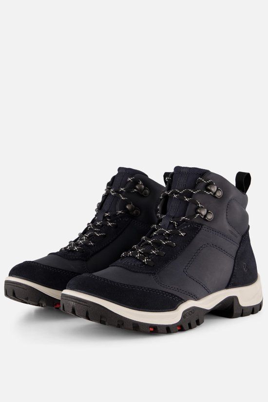 ECCO Xpedition III Veterschoenen - Blauw Leer - Maat 37 - Dames - Herfst/Winter 2025