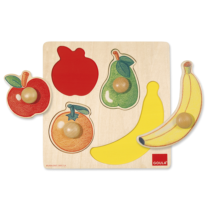 Jumbo Goula Fruit Puzzel 4 stukjes