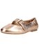 Regarde le Ciel Ballerina met riempjes brons
