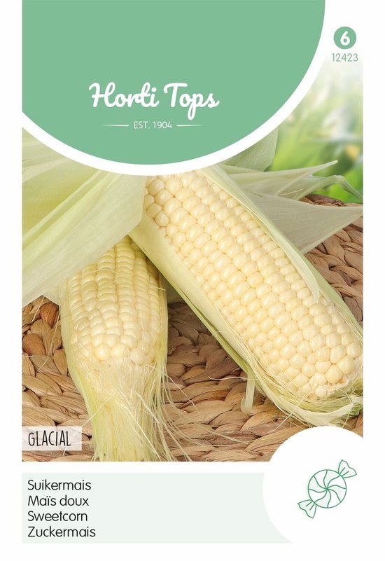 Hortitops Zaden witte mais glacial 20 zaden