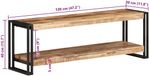 vidaXL Tv-meubel 120x30x40 cm ruw mangohout