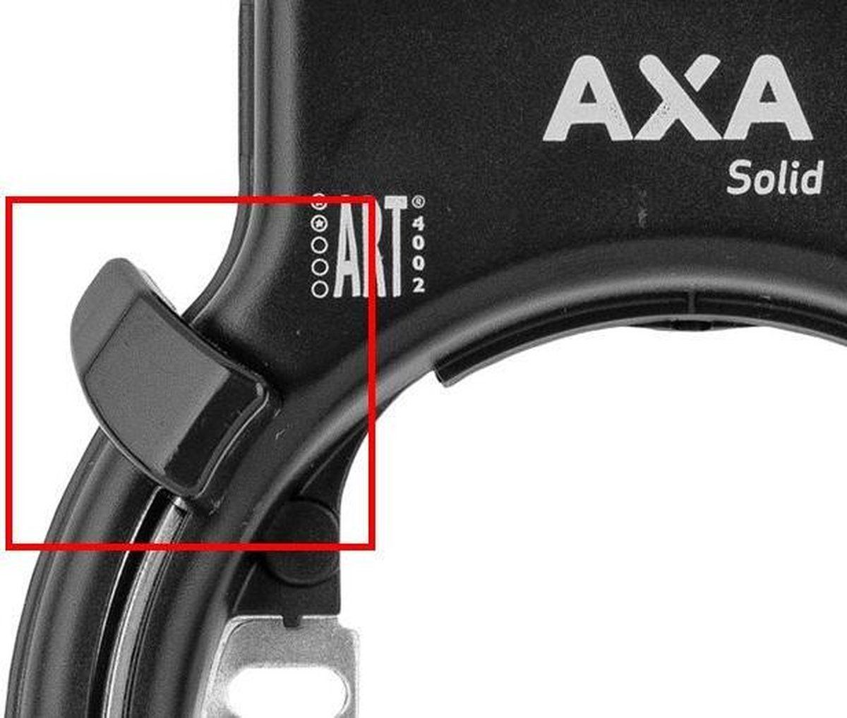 Axa Slotknop Solid - zwart