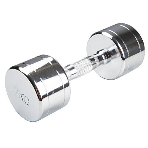 Trendy Chroom dumbbell - 7,0 kg - 1 stuk