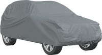 vidaXL Autohoes voor SUV L nonwoven stof volledig grijs