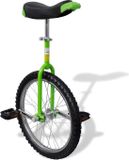 vidaXL - Eenwieler - verstelbaar - 20 inch - groen