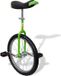 vidaXL - Eenwieler - verstelbaar - 20 inch - groen