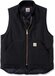 Carhartt Duck Vest Arctic Quilt Lined - Black - Men's XL