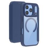 imoshion Transparante Bookcase met MagSafe voor de Apple iPhone 18 Pro / 17 Pro - Blauw