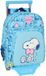 Snoopy Sac à dos à roulettes Love Bleu 26 x 11 x 34 cm