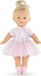 Corolle Constance poupée de ballet, 36 cm, cheveux blonds, yeux dormeurs, robe en tulle rose, convient dès 3 ans, personnalisable