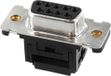econ connect BU9SK/FGOZ D-sub female connector 90 ° Aantal polen: 9 Snijklem 1 stuk(s)