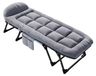 Lit de camping pliable avec coussin et sac