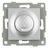 Inbouwlichtdimmer, titaniumtechnologie, dimmerinstelling, helderheidsregeling, ideaal voor individuele verlichting van de ruimte.