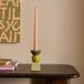 NOUS Living Hinke 12x6 cm kandelaar - lichtgroen/groen/donkergroen