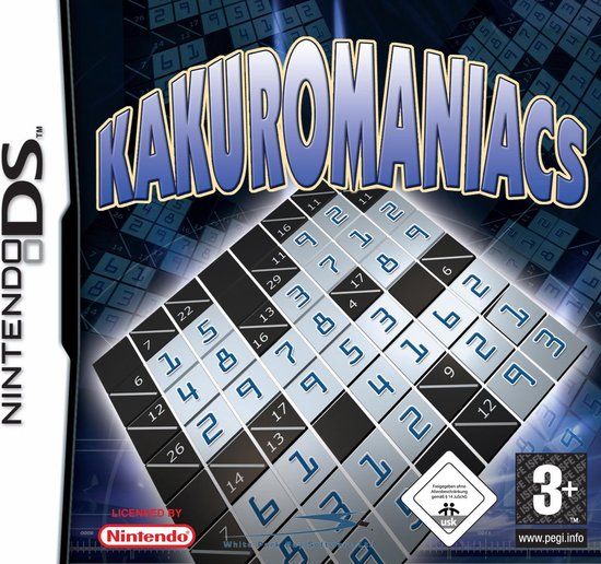 Kakuro Maniacs - Nintendo DS
