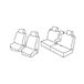 Lampa Superior Stoelhoezen - Grijs/Zwart - Toyota Land Cruiser 5p (12/02>10/09)