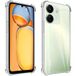 Phonillico® Case voor Xiaomi Redmi 13C - Schokbestendige bescherming Zacht TPU Transparant