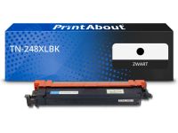 PrintAbout Toner TN-248XLBK Zwart Hoge capaciteit geschikt voor Brother