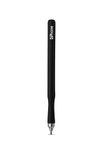 DrPhone SX Pro V11 Metalen Stylus Pen Precisie Disc Capacitief + 1 Extra Disc - Tablet en Smartphone – 2 in 1 functie - Zwart