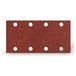 Kivec imp3114 - Schuurblok Schuurbladen 93 x 185 mm (6 stuks) Korrel 120 met Klittenbandsluiting 8 Gaten Parallelle