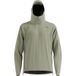 Odlo X-Alp Waterproof Pro Heren Hardloopjas - olijf, Maat S
