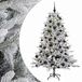 vidaXL Kunstkerstboom met kerstbal 120 cm 150 LED's Warmwit