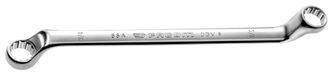 Facom dubbelgebogen 12-kant ringsleutel 1/2x9/16