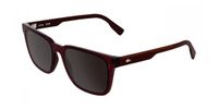 Lacoste L6077S Transparent burgundy 55/18/145 MAN Zonnebrillen