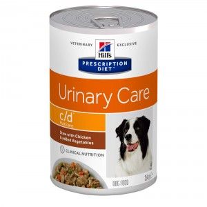 Hill's Prescription Diet C/D Multicare Stoofpotje 354 g blik hondenvoer 1 tray (12 blikken)