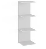 Vicco Paolo Wandplank – 30 x 95 cm Wit