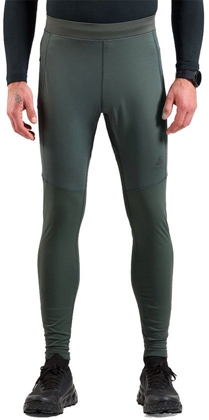 Odlo Zeroweight Warm Reflective Leggings Groen L Man