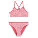 WE Fashion cropbikini met zebraprint - roze