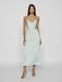 VILA VIRAVENNA STRAP ANKLE DRESS - NOOS/DC - Dames - Maxi jurken - Surf Spray - Maat 44