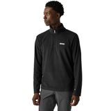 Regatta Heren Micro Zip Turtle Neck Fleece Sweater Zwart