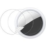 Phonillico® Plastic folie Compatibel met AirTag 2021 [Pack van 2]