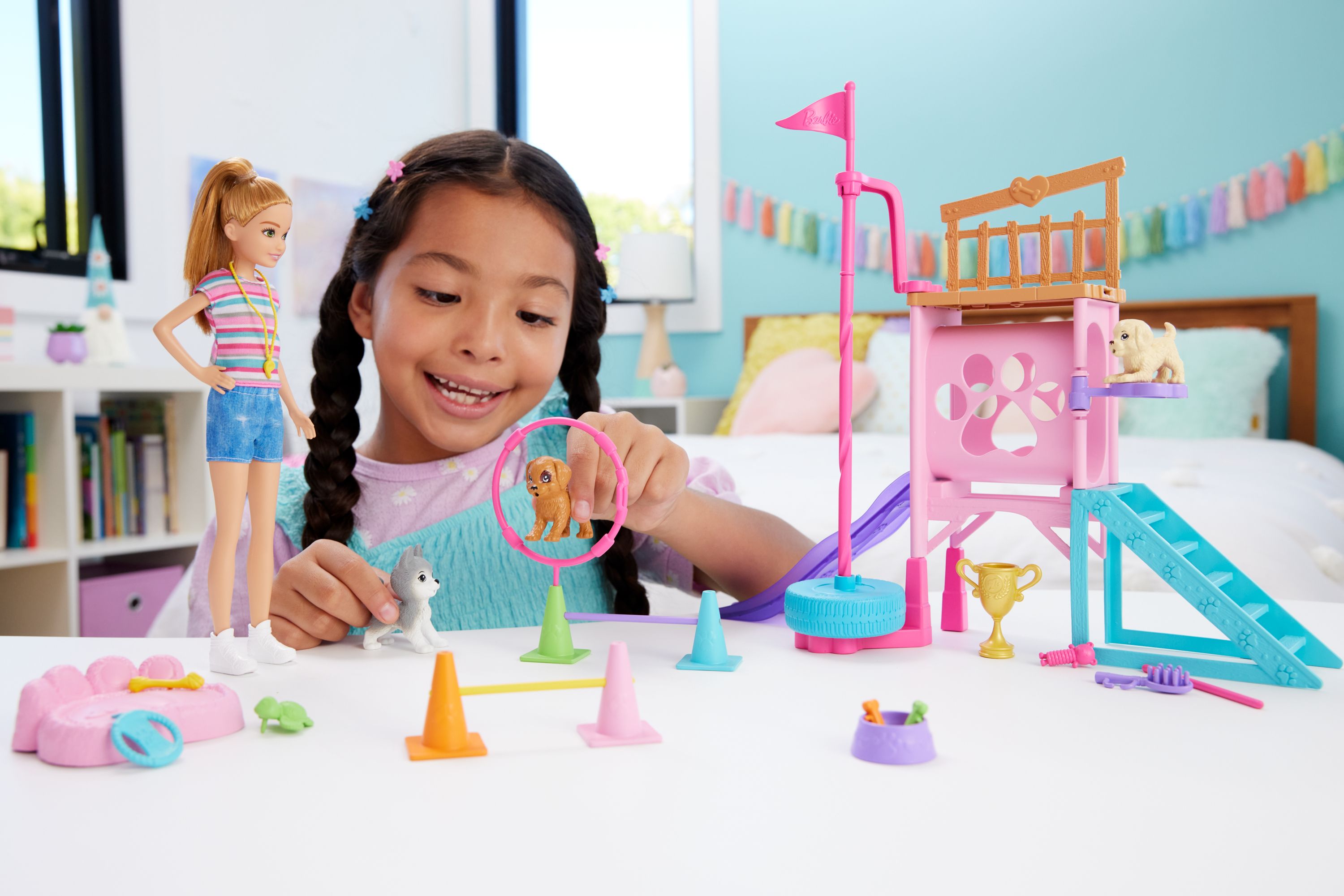 Barbie en Stacie to the Rescue Pop en Speelset