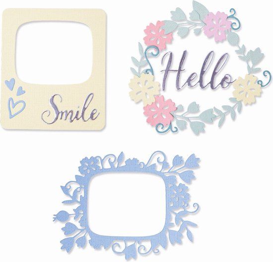 Sizzix Thinlits snijmal Rounded picture frames
