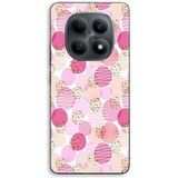 Maniacase Hoesje voor Xiaomi Redmi Note 15 5G Roze ronde textuurachtergrond