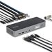 StarTech.com Triple-Monitor USB-C Docking Station, 140W Charging Dock voor MacBook Pro en Windows, 4K 60Hz HDMI of DisplayPort, TAA