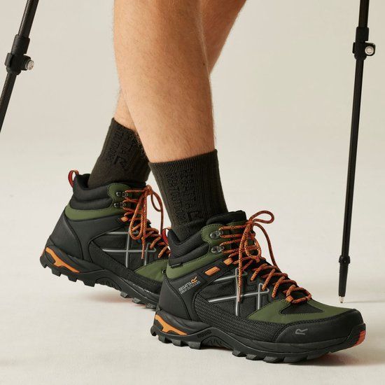 Regatta Heren Samaris III Wandelschoenen Waterdicht Groen Maat 47