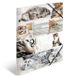 HERMA mappen A3 kattenset, 3-delig, kinderhoekmappen van karton met dierenmotief, elastische band, binnenkleppen en binnenprint voor jongens en meisjes