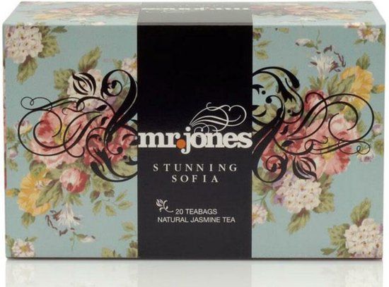 Mr. Jones Chinese Groene Thee met Jasmijn - 20 zakjes