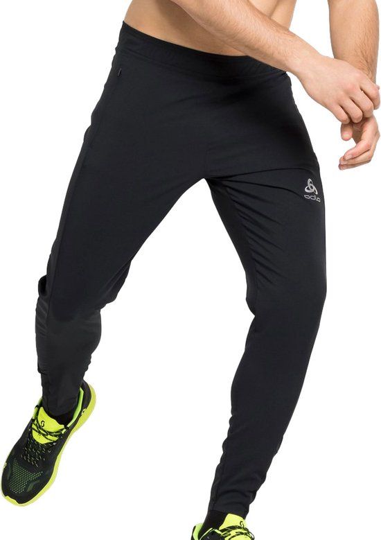 ODLO Zeroweight Sportbroek Heren - Zwart - Maat S