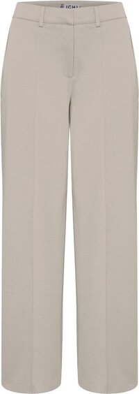 Ichi Kate Office Wide Broek Dames - Camel - Maat M