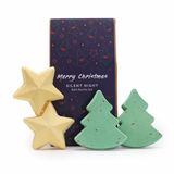 Christmas Bath Bomb Gift Pack Stille Nacht Kerstbadbom Cadeaupakket