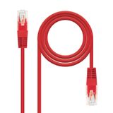 NANOCABLE 10.20.0400-R Netwerkkabel 0,5m Rood