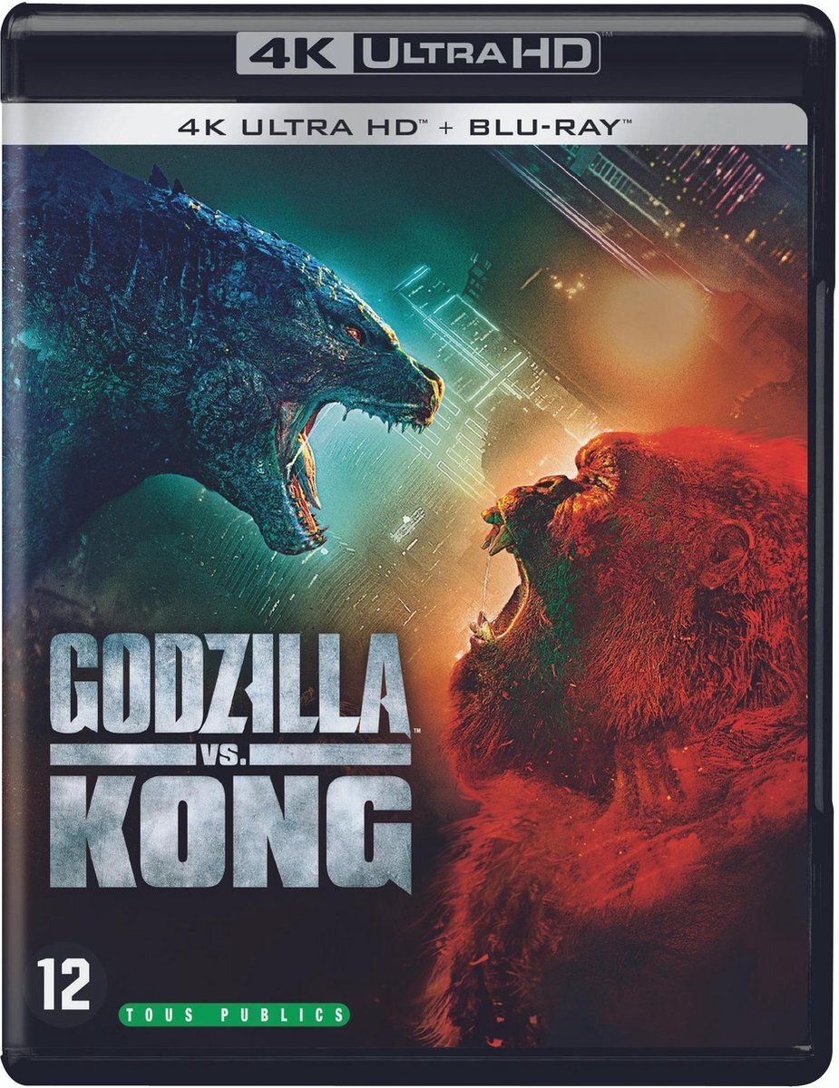 Warner Bros Home Entertainment Godzilla VS. Kong 4K Ultra HD + Blu-ray