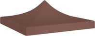 vidaXL Partytentdak 270 g/m² 2x2 m bruin