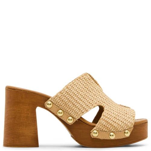 Steve Madden Sunkissed muiltjes beige