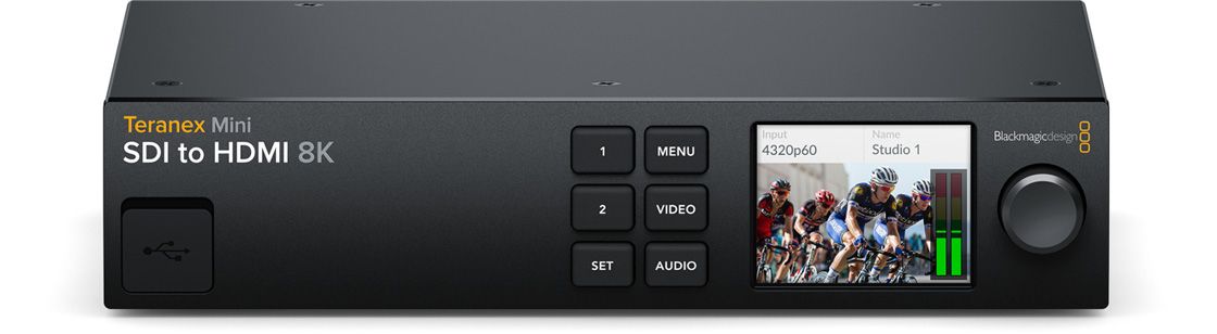 Blackmagic Design Teranex Mini SDI to DisplayPort 8K HDR Converter